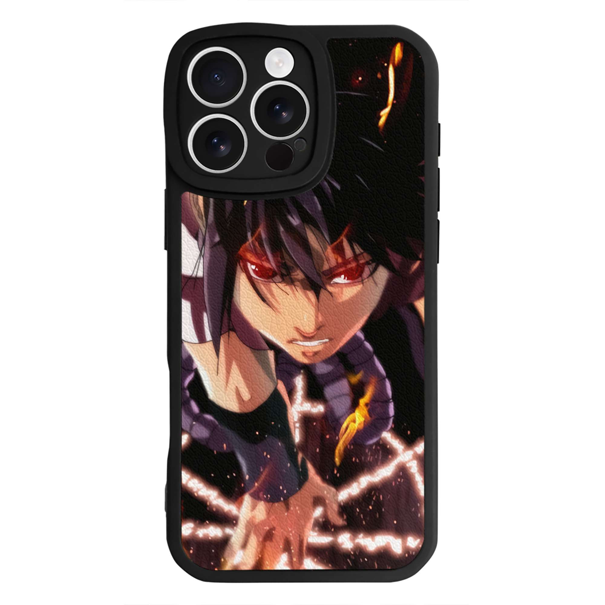 （画像用） NARUTO -ナルト- NARUTO -ナルト- 疾風伝 【iPhone 16シリーズ対応】シリコンスマホケース（レザー調） 材質：シリコン